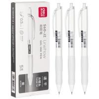 得力（deli）S60-JZ 刷题笔 0.5mm 5支/盒（单位：盒）黑