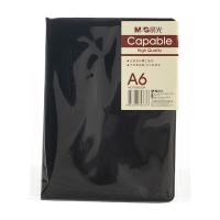 晨光（M&G）APYLN488 皮面A6记事本 单本装 （单位：本）黑色