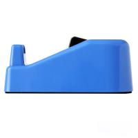 得力（deli）811 胶带座 60mm*120mm*50mm 1只（单位：只）蓝色