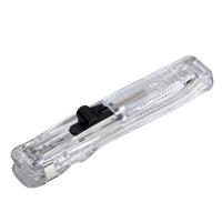得力（deli）8591A 推夹器（含8枚补充夹）16mm 1pcs/卡（单位：卡）透明白