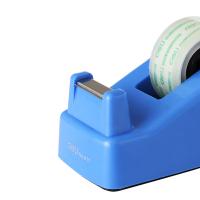得力（deli）811 胶带座 60mm*120mm*50mm 1只（单位：只）蓝色