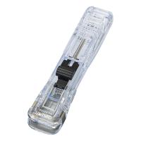 得力（deli）8591A 推夹器（含8枚补充夹）16mm 1pcs/卡（单位：卡）透明白