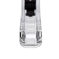 得力（deli）8591A 推夹器（含8枚补充夹）16mm 1pcs/卡（单位：卡）透明白