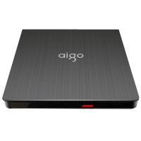 爱国者（aigo） G200 USB外置光驱 DVD外置刻录机 移动光驱 8倍速（单位：个）黑色