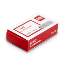 得力（deli）0359 订书机套装（订书机*1 订书机*1 起钉器*1） 0.28kg 1套（单位：套）白