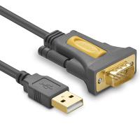绿联（UGREEN） 20211 USB转串口线 1.5米 灰色 (单位:根)