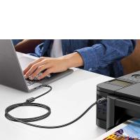 绿联（UGREEN） US104 USB2.0打印线 1米  (单位：根 )黑色