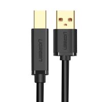 绿联（UGREEN） 20846 数据线 1米 USB2.0 镀金头 (单位：根) 黑色