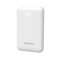 沃品（WOPOW）L36 10000毫安小鹏灯显超薄移动电源 单位：个 颜色：白色