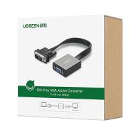 绿联（UGREEN） MM108 DVI24+1转VGA转换器  30CM  (单位：根 )