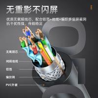 山泽（SAMZHE） 20SH8 4K数字高清 HDMI线2.0版 2米（单位：根）黑色