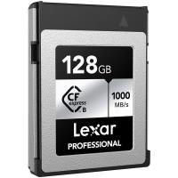 雷克沙（Lexar）LCXEXSL128G-RNENC 存储卡 128GB CFexpress™ Type B 传输1750MB/s 写入1300MB/s 29.60*38.50*3.80mm (单位：片) 黑银配色