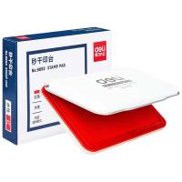 得力（deli）9893 秒干印台 157×105mm（单位：只） 红