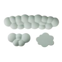 山业 GTOK10GR-CLD 鼠标垫 键盘腕托385mm+鼠标腕托157mm+杯垫122mm （单位:套） 薄荷绿