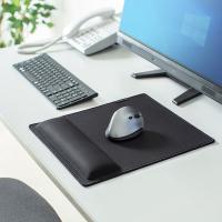 山业 200-MPD022S 鼠标垫 32*36cm 带腕托 （单位:张） 黑色