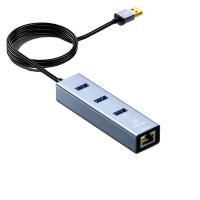 毕亚兹（BIAZE） ZH2-0.5m USB3.0多功能千兆网卡分线器 0.5m(单位：个) 深空灰