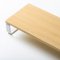 山业 MR-C4LM 简约桌上架 600mm*200mm 承重6kg（单位：个）浅木纹色