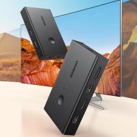 绿联（UGREEN） 90478 KVM切换器 4K 60Hz HDMI2.0 （单位：个）