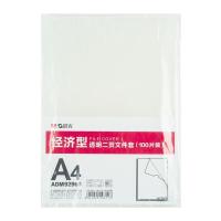 晨光（M&G） ADM92968 L型文件袋 A4 100个/包 （单位：包) 透明