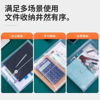 得力（deli） 5511 档案袋文件袋 12本/包（单位：包）透明