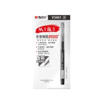 晨光（M&G） AGPV3401 签字笔 0.5mm全针管 12支/盒 （单位:盒） 黑色