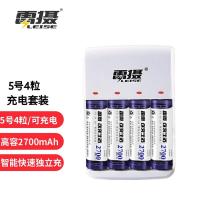 雷摄（LEISE） LS-805 电池 4节5号2700毫安充电电池+4槽智能快速充电器 （单位:套）
