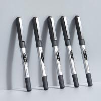 齐心（COMIX） RP618 签字笔 直液式走珠笔 子弹头 0.5mm 12支/盒 （单位:盒） 黑色