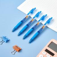 齐心（COMIX） GP108 签字笔 速干按动中性笔 子弹头 0.5mm 12支/盒 （单位:盒） 蓝色