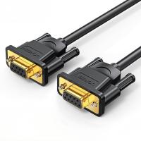 绿联（UGREEN） DB9串口线 S232母对母延长线 20149 1.5米 (单位:条) 黑色