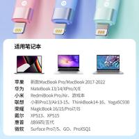 毕亚兹（BIAZE） K108 双头Type-C编织数据线 60W 1.2m(单位：根) 紫色