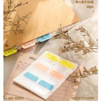 得力（deli） 25903 便利贴 28*25mm 48枚/包 （单位:包） 3色