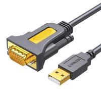 绿联（UGREEN）20211 USB转RS232串口线 USB转DB9针公头转接线 1.5米 (单位：根）