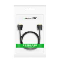 绿联（UGREEN） 20149 DB9针串口线 RS232线母对母延长线 1.5米 黑色 (单位:根)