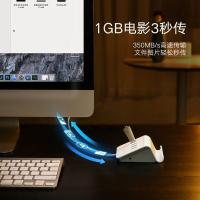 绿联（UGREEN） 40441 USB3.0分线器 1.5米 接口数量：4个 4口拓展坞 接口：USB3.0 尺寸：98*80*36mm 供电接口：DC (单位：个) 白色