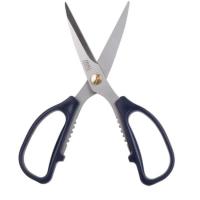 得力（deli） 6039 办公剪刀 剪片厚度2.75mm 195mm 单个装 不锈钢 手柄带塑料 (单位：把) 混色