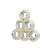 得力（deli） 33193  封箱胶带  45mm*100m*50um 6卷/筒 (单位: 筒)