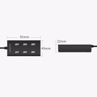 绿联（UGREEN） CR130 USB2.0HUB分线器 0.5米  (单位：个 )黑色