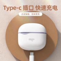 爱国者（aigo） TJ100 无线蓝牙耳机 蓝牙5.3（单位：副）白+灰色