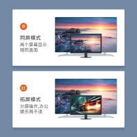 胜为（shengwei） WMN24002 DP公转HDMI母转接头 分辨率4K@30HZ （单位：个) 黑色