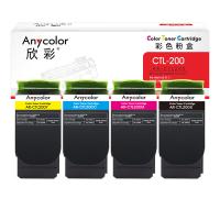 欣彩（Anycolor）AR-CTL200 粉盒 四色套装13000页 适用奔图PANTUM CP2506DN CM7006FDN（单位：套）