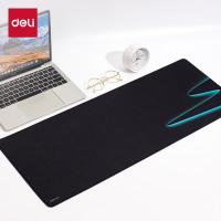 得力（deli） LN104 鼠标垫 800*300mm 大号（单位：块）黑色