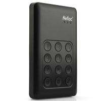 朗科（Netac）K588 按键密码移动硬盘 2TB（单位：个）黑色