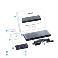绿联（UGREEN） 40216 分配器 四进二出 （单位:个）