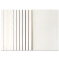 得力（deli）3866 热熔封套 4mm 10PCS/袋（单位：袋）白