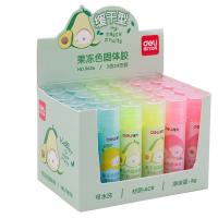得力（deli）9626固体胶8g 24支/盒（单位：盒）果冻色