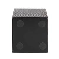 得力（deli）908 笔筒 7*7*10cm（单位：只）黑