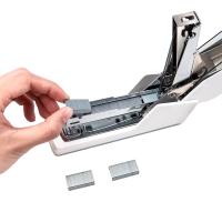 得力（deli）0368 省力订书机 140*45*80mm（单位：台）白色