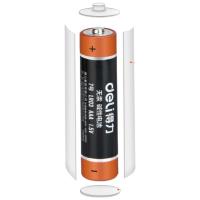 得力（deli）18507电池7号无汞碱性4粒热缩装 24粒/盒 1.5V （单位：盒）黑色