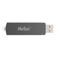 朗科（Netac）U681 优盘 128G（单位：个）灰色