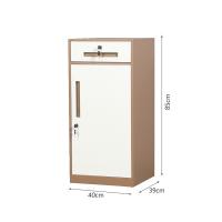 臻远 ZY5062204 钢制文件柜单抽矮柜 85*40*39cm（单位：台）咖色